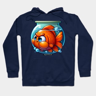 Angry Critters - Goldfish in a Bowl Hoodie